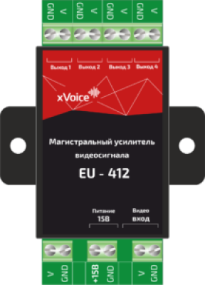 xVoice EU-400 Приемник по витой паре EU-400 (до 400м)